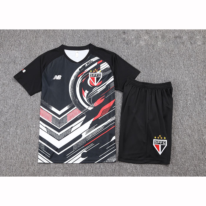 Chandal del Sao Paulo Manga Corta 25-26 Negro - Pantalon Corto